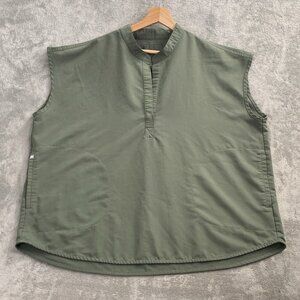 Figs Scrub Top Womens XXL Moss Technical Collection Rafaela Oversized Nurse RN